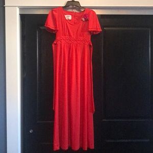 Vintage disco dress polyester